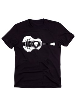 Koszulka muzyczna z gitarą , koszulka rock and roll ze sklepu Time For Fashion w kategorii T-shirty męskie - zdjęcie 175638579