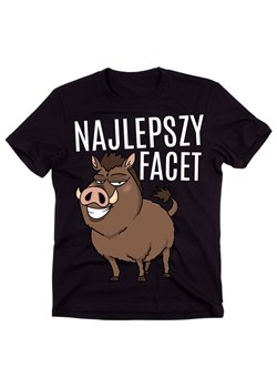 KOSZULKA DLA CHŁOPAKA NAJLEPSZY FACET ze sklepu Time For Fashion w kategorii T-shirty męskie - zdjęcie 175638635