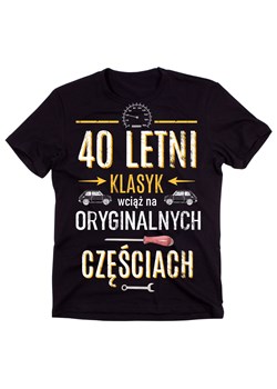 Koszulka na 40 urodziny - 40 LETNI KLASYK ze sklepu Time For Fashion w kategorii T-shirty męskie - zdjęcie 175638819