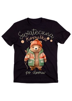 męska koszulka na święta świąteczna koszulka po domu ze sklepu Time For Fashion w kategorii T-shirty męskie - zdjęcie 175638888