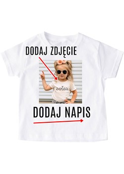 koszulka dla dziecka ze zdjęciem ze sklepu Time For Fashion w kategorii Bluzki dziewczęce - zdjęcie 175638975