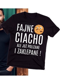 KOSZULKA DLA MĘŻA dla narzeczonego fajne ciacho ze sklepu Time For Fashion w kategorii T-shirty męskie - zdjęcie 175639106