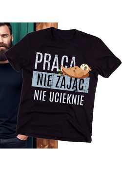 ŚMIESZNA KOSZULKA DLA KOLEGÓW Z PRACY PRACA NIE ZAJĄC ze sklepu Time For Fashion w kategorii T-shirty męskie - zdjęcie 175639116