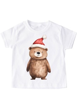 Koszulka dla dziecka świąteczna santa98 ze sklepu Time For Fashion w kategorii Bluzki dziewczęce - zdjęcie 175639438