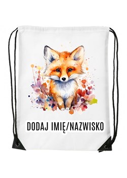 Worek na buty z imieniem do przedszkola szkoły żłobka ze sklepu Time For Fashion w kategorii Plecaki dla dzieci - zdjęcie 175639649