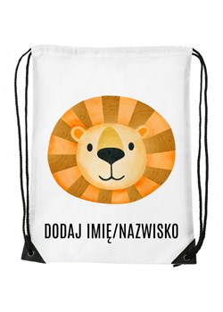Worek na buty z imieniem do przedszkola szkoły TWARZ8 ze sklepu Time For Fashion w kategorii Plecaki dla dzieci - zdjęcie 175639697
