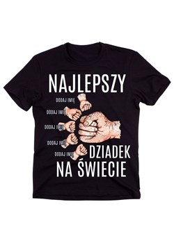 Koszulka NAJLEPSZY DZIADEK NA ŚWIECIE - DODAJ IMIONA 5 WNUCZĄT ze sklepu Time For Fashion w kategorii T-shirty męskie - zdjęcie 175640358