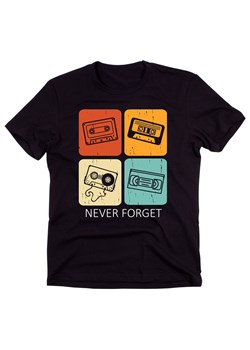 Retro koszulka męska never forget ze sklepu Time For Fashion w kategorii T-shirty męskie - zdjęcie 175640417