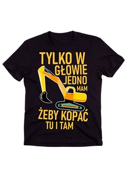 Koszulka z koparką dla operatora koparki ze sklepu Time For Fashion w kategorii T-shirty męskie - zdjęcie 175640437