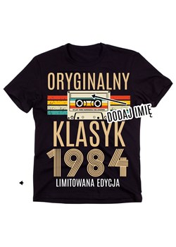 Męska koszulka na 40 z imieniem ze sklepu Time For Fashion w kategorii T-shirty męskie - zdjęcie 175640548