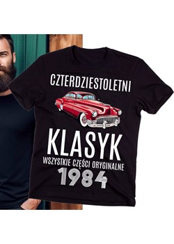 Koszulka na 40 - CZERDZIESTE URODZINY PREZENT ze sklepu Time For Fashion w kategorii T-shirty męskie - zdjęcie 175640576