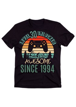MĘSKA koszulka na 30-stke level 30 unlock 30 URODZINY ze sklepu Time For Fashion w kategorii T-shirty męskie - zdjęcie 175640769