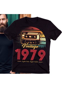 KOSZULKA NA 45 URODZINY MĘSKA VINTAGE 1979 ze sklepu Time For Fashion w kategorii T-shirty męskie - zdjęcie 175640828