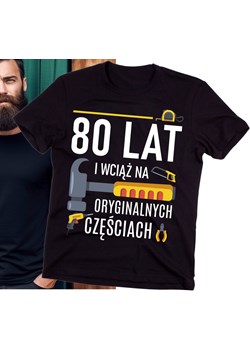 Koszulka na 80 URODZINY męska ze sklepu Time For Fashion w kategorii T-shirty męskie - zdjęcie 175640879