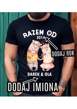 Koszulka na WALENTYNKI - DODAJ REK I IMIONA ze sklepu Time For Fashion w kategorii T-shirty męskie - zdjęcie 175641135