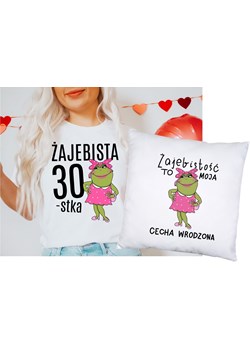 PREZENT na 30 urodziny dla koleżanki - koszulka plus poduszka ze sklepu Time For Fashion w kategorii Bluzki damskie - zdjęcie 175641157