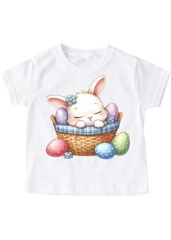 koszulka zajączkiem dla dziecka easter115 ze sklepu Time For Fashion w kategorii Bluzki damskie - zdjęcie 175641459