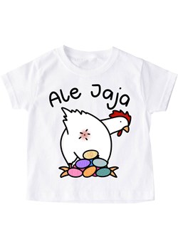 koszulka Z JAJKAMI dla dziecka EASTER125 ze sklepu Time For Fashion w kategorii Bluzki damskie - zdjęcie 175641469