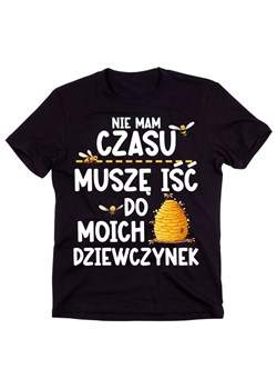 męska koszulka dla pszczelarza nie mam czasu ze sklepu Time For Fashion w kategorii T-shirty męskie - zdjęcie 175641489