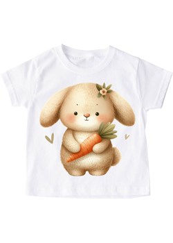 koszulka z zajączkiem dla dziecka na wielkanoc easter149 ze sklepu Time For Fashion w kategorii Bluzki damskie - zdjęcie 175641509