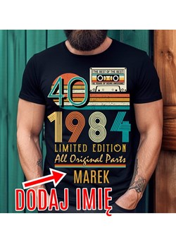 Koszulka na 40 urodziny z imieniem 1984 ze sklepu Time For Fashion w kategorii T-shirty męskie - zdjęcie 175641537