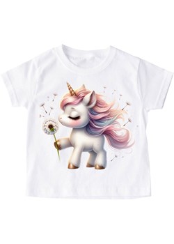 koszulka z jednorożcem dla dziewczynki unicorn210 ze sklepu Time For Fashion w kategorii Bluzki dziewczęce - zdjęcie 175641695