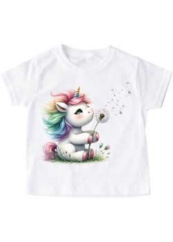 koszulka z jednorożcem dla dziewczynki unicorn207 ze sklepu Time For Fashion w kategorii Bluzki dziewczęce - zdjęcie 175641698