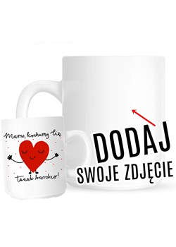 Kubek dla mamy ze zdjęciem MAMO KOCHAMY CIĘ TAK BARDZO ze sklepu Time For Fashion w kategorii Kubki - zdjęcie 175641739