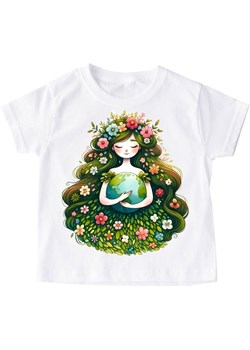 koszulka NA DZIEŃ ZIEMI DLA DZIECKA DZIEŃ ZIEMIA5 ze sklepu Time For Fashion w kategorii Bluzki dziewczęce - zdjęcie 175641759