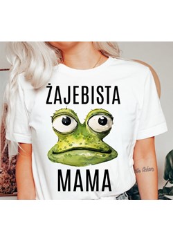 koszulka dla mamy żajebista mama ze sklepu Time For Fashion w kategorii Bluzki damskie - zdjęcie 175641805