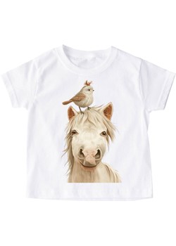 Koszulka z koniem DLA DZIECKA ze sklepu Time For Fashion w kategorii Bluzki dziewczęce - zdjęcie 175641869