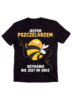 męska koszulka dla pszczelarza ze sklepu Time For Fashion w kategorii T-shirty męskie - zdjęcie 175641985