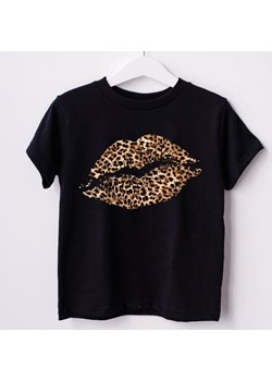 koszulka dla dziewczynki usta - id: 142732 - marki Timeforf - 175641995 koszulka dla dziewczynki usta ze sklepu Time For Fashion w kategorii Bluzki dziewczęce - zdjęcie 175641995
