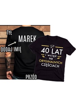 Męska koszulka z imieniem na 40 urodziny - id: 142914 - marki Timeforf - 175642139 Męska koszulka z imieniem na 40 urodziny ze sklepu Time For Fashion w kategorii T-shirty męskie - zdjęcie 175642139