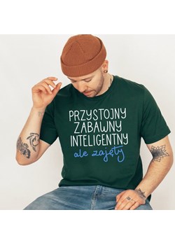 Fajna męska koszulka dla chłopaka ze sklepu Time For Fashion w kategorii T-shirty męskie - zdjęcie 175642377