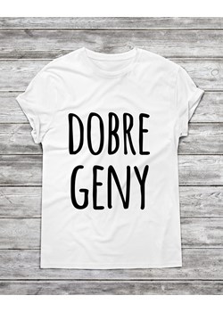 Koszulka męska "DOBRE GENY" ze sklepu Time For Fashion w kategorii T-shirty męskie - zdjęcie 175642869