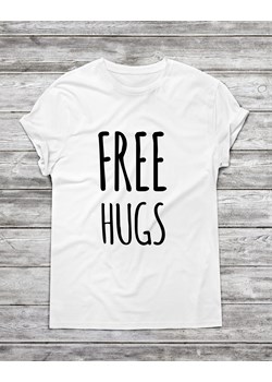 Koszulka męska "Free hugs " ze sklepu Time For Fashion w kategorii T-shirty męskie - zdjęcie 175643175