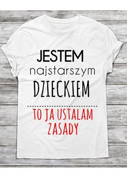 Koszulka męska jestem najstarszym dzieckiem (1) ze sklepu Time For Fashion w kategorii T-shirty męskie - zdjęcie 175643209