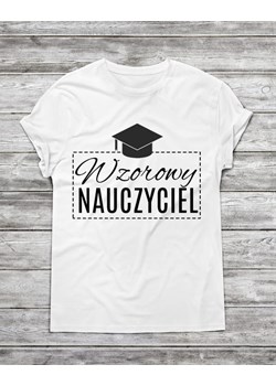 Koszulka męska " WZOROWY NAUCZYCIEL" ze sklepu Time For Fashion w kategorii T-shirty męskie - zdjęcie 175643256