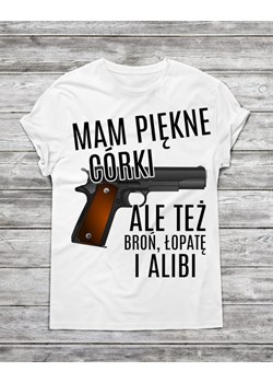 Koszulka męska "mam piękne córki..." ze sklepu Time For Fashion w kategorii T-shirty męskie - zdjęcie 175643375