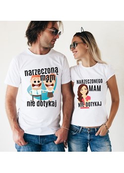 Zestaw dla pary NARZECZONA MAM NIE DOTYKAJ+NARZECZONEGO MAM NIE DOTYKAJ ze sklepu Time For Fashion w kategorii T-shirty męskie - zdjęcie 175643515