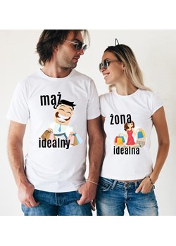 Zestaw dla pary MĄŻ IDEALNY + ŻONA IDEALNA ze sklepu Time For Fashion w kategorii T-shirty męskie - zdjęcie 175643756