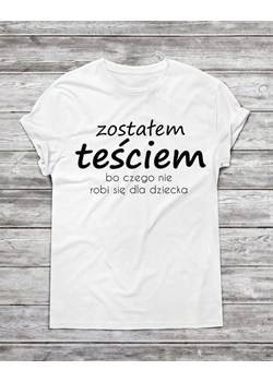 Koszulka dla teścia ze sklepu Time For Fashion w kategorii T-shirty męskie - zdjęcie 175644088