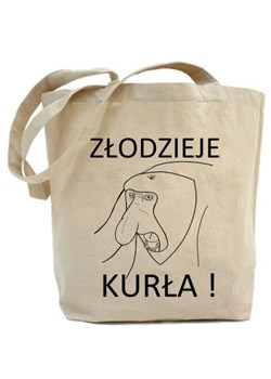 Shopper "złodzieje ..." ze sklepu Time For Fashion w kategorii Torby Shopper bag - zdjęcie 175644147