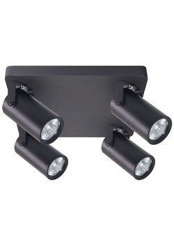 Czarna lampa sufitowa 4-punktowa loft - Z073 E0-K50 ze sklepu Edinos.pl w kategorii Lampy sufitowe - zdjęcie 175644895
