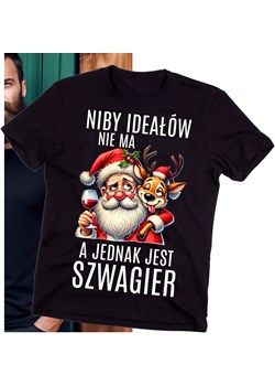 Koszulka dla szwagra na święta ze sklepu Time For Fashion w kategorii T-shirty męskie - zdjęcie 175651125