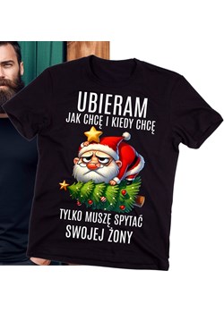 Śmieszna koszulka na święta na prezent ze sklepu Time For Fashion w kategorii T-shirty męskie - zdjęcie 175651137