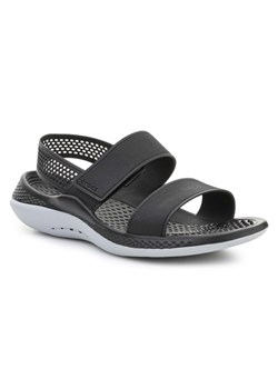 Sandały Crocs LiteRide 360 Sandal 206711-02G czarne ze sklepu ButyModne.pl w kategorii Sandały damskie - zdjęcie 175653086