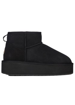 Buty Emu Australia Stinger Micro Flatform W13082BLAK - czarne ze sklepu streetstyle24.pl w kategorii Śniegowce damskie - zdjęcie 175653818