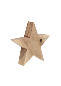 Dekoracja Wooden Star I 15x4x15 cm ze sklepu dekoria.pl w kategorii Dekoracje bożonarodzeniowe - zdjęcie 175655706